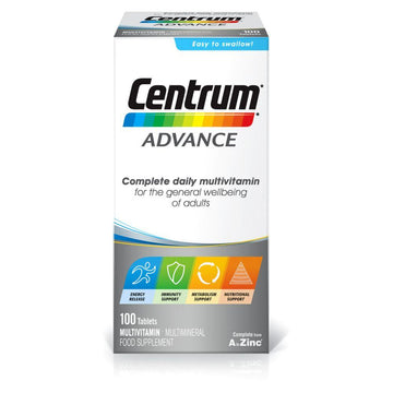 Advance Multivitamins & Minerals 100 Tablets